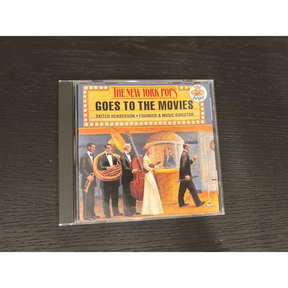 The New York Pops Goes to the Movies CD Various Artists 1992 - Picture 1 of 4